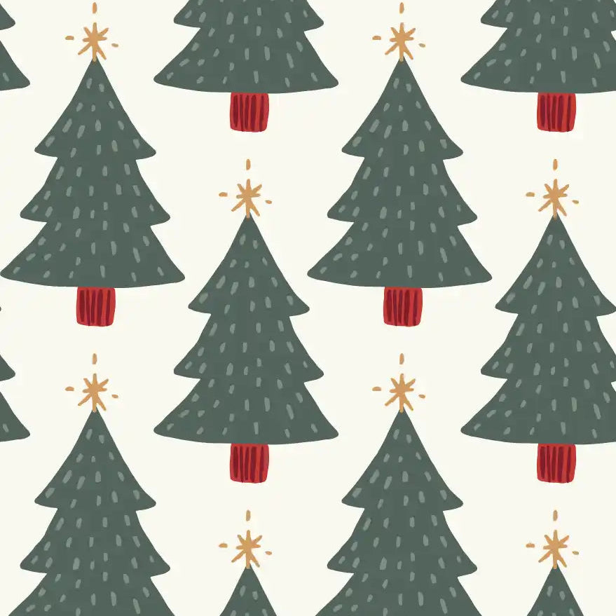 Xmas Tree Green - Family Fabrics B.V.