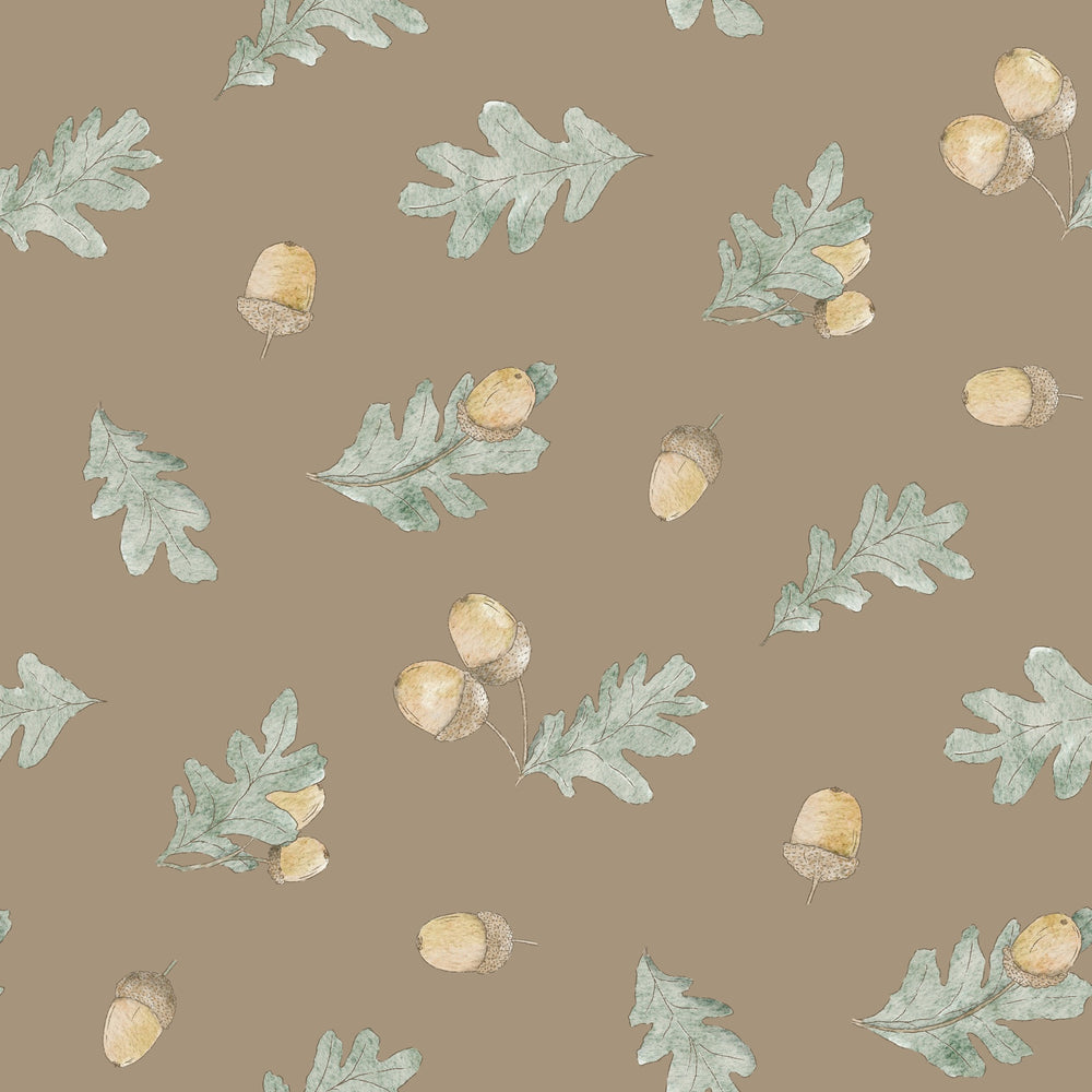 Autumn Acorn Oak Tree Ada Brown