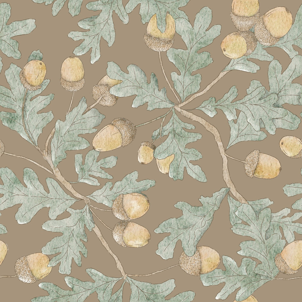 Autumn Acorn Oak Tree Adalin Brown