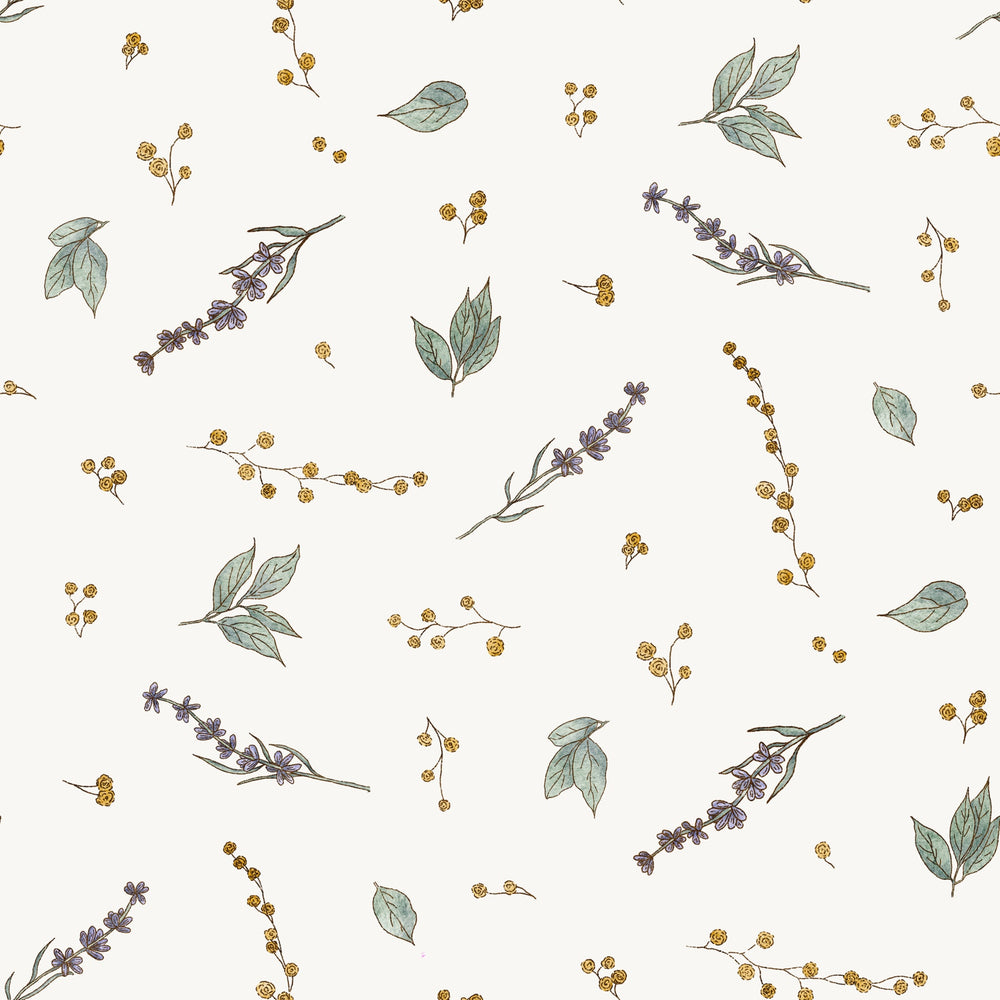 Blossoms in Nature OffWhite