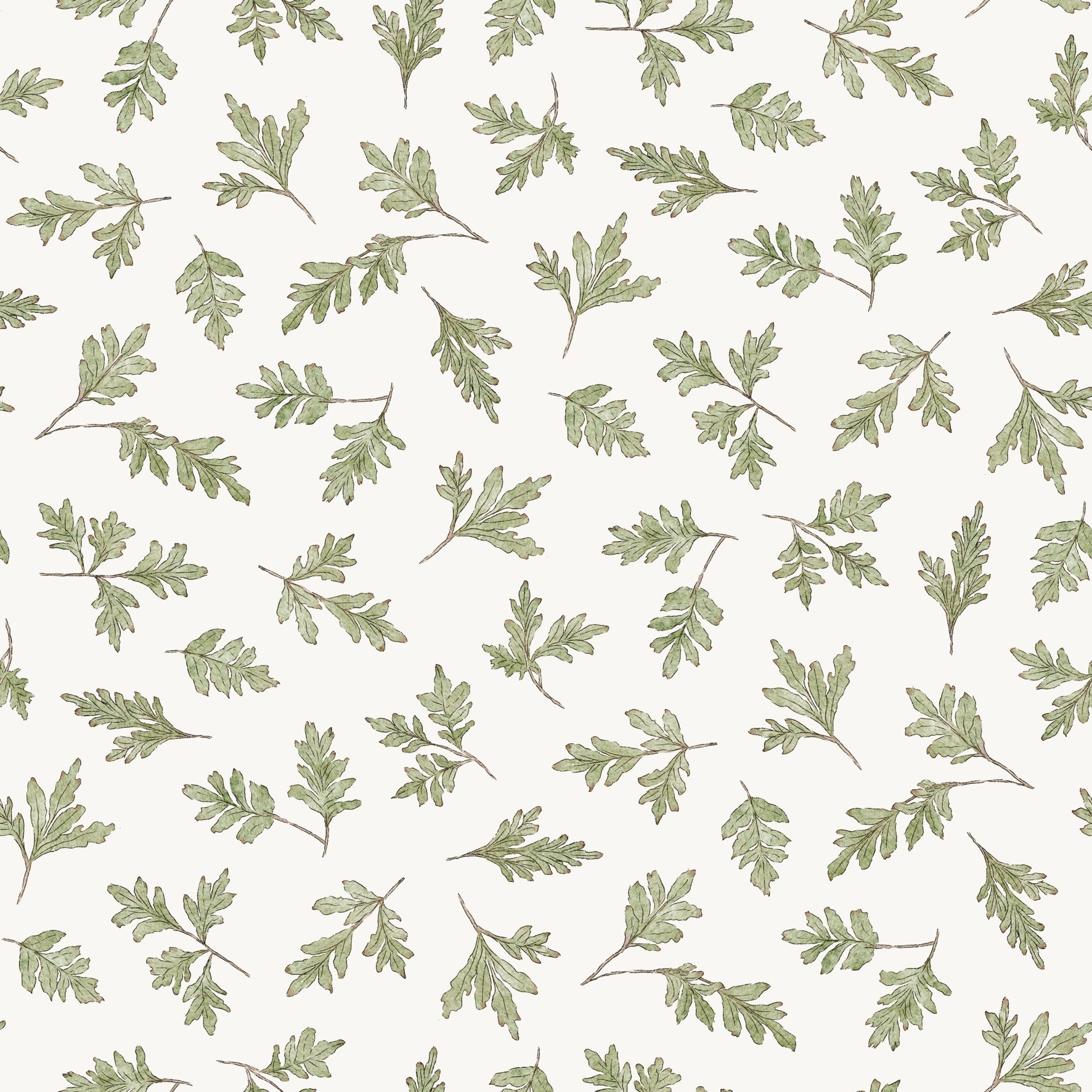 Green Leafs Berta - Family Fabrics B.V.