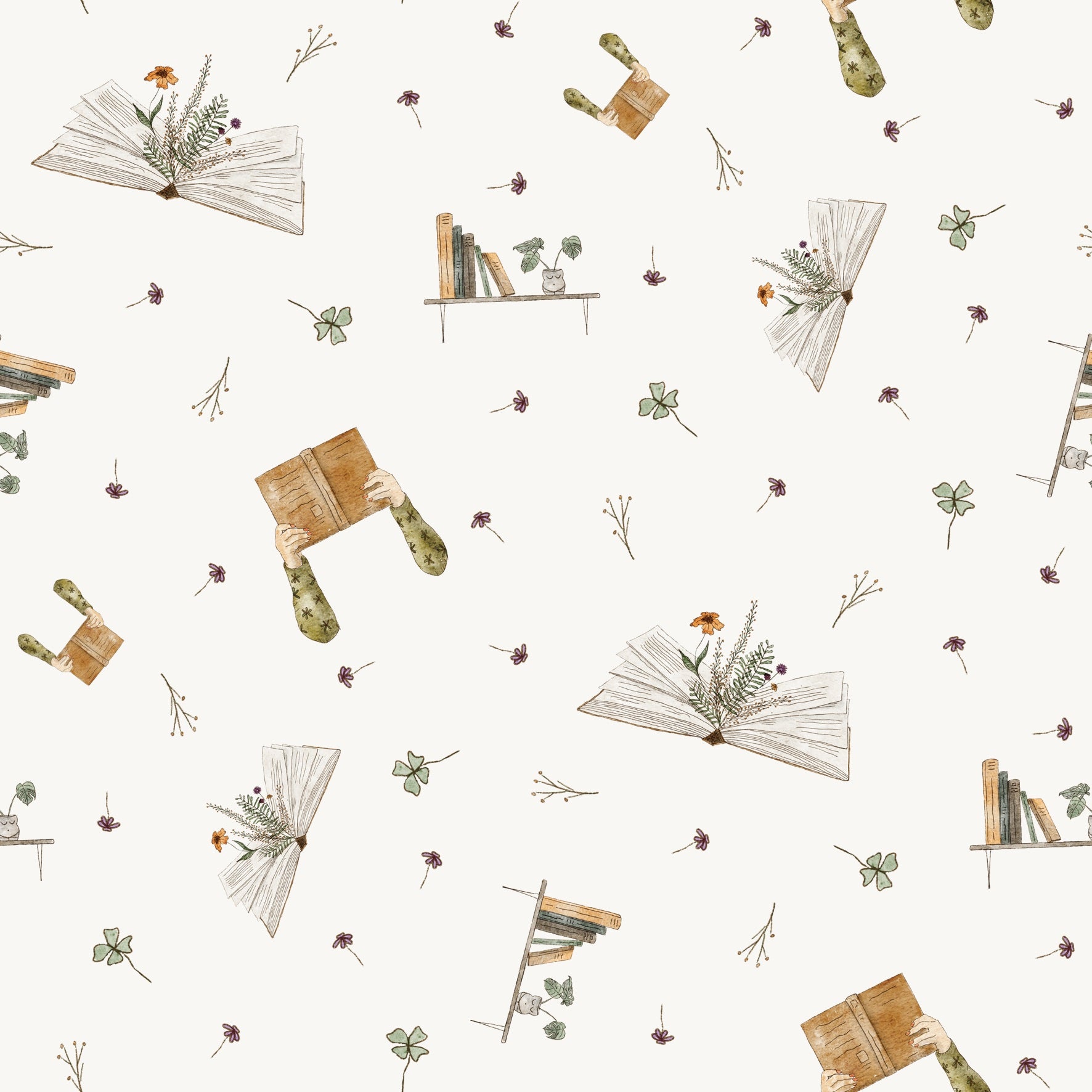 Reading Books - Family Fabrics B.V.