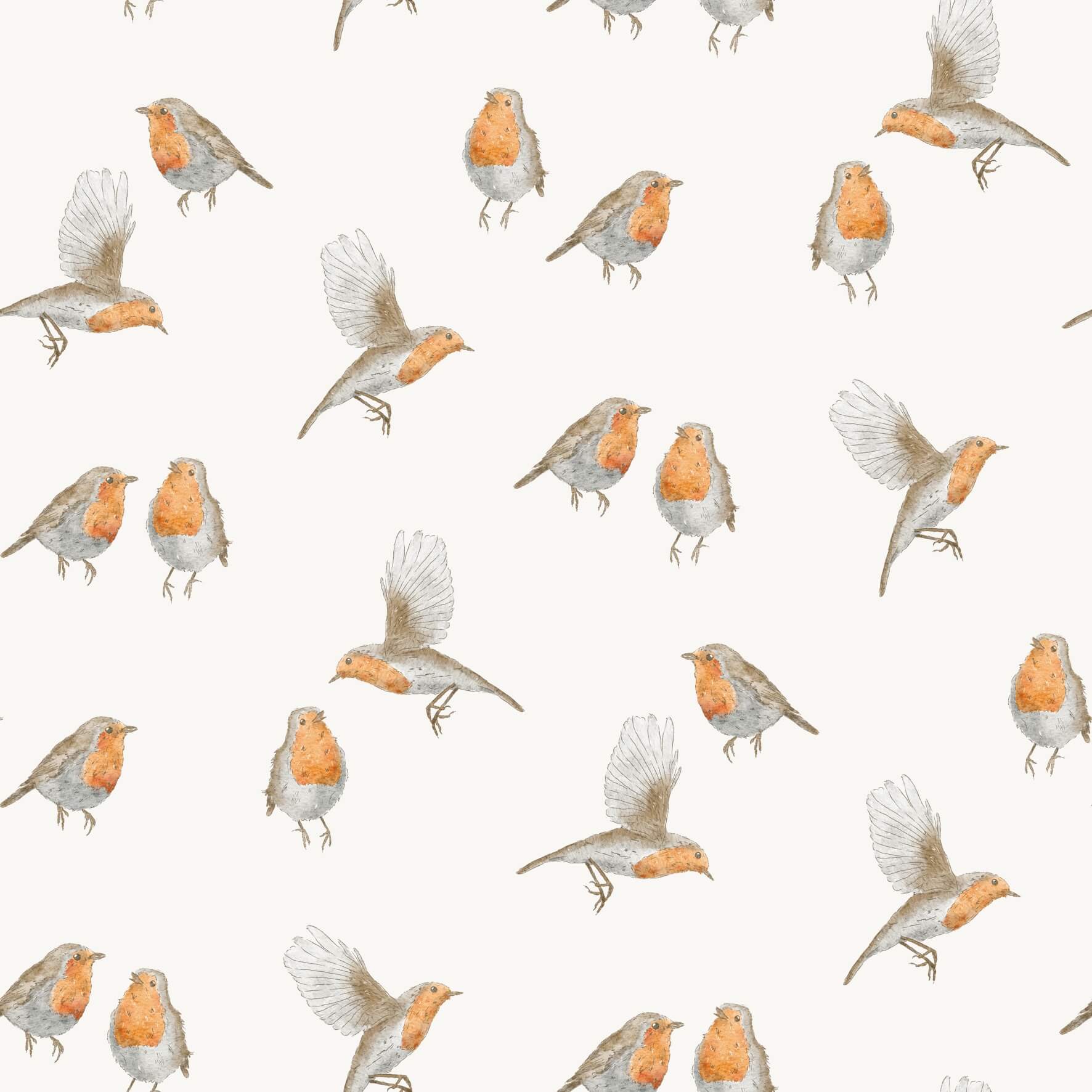 Robin Birds - Family Fabrics B.V.