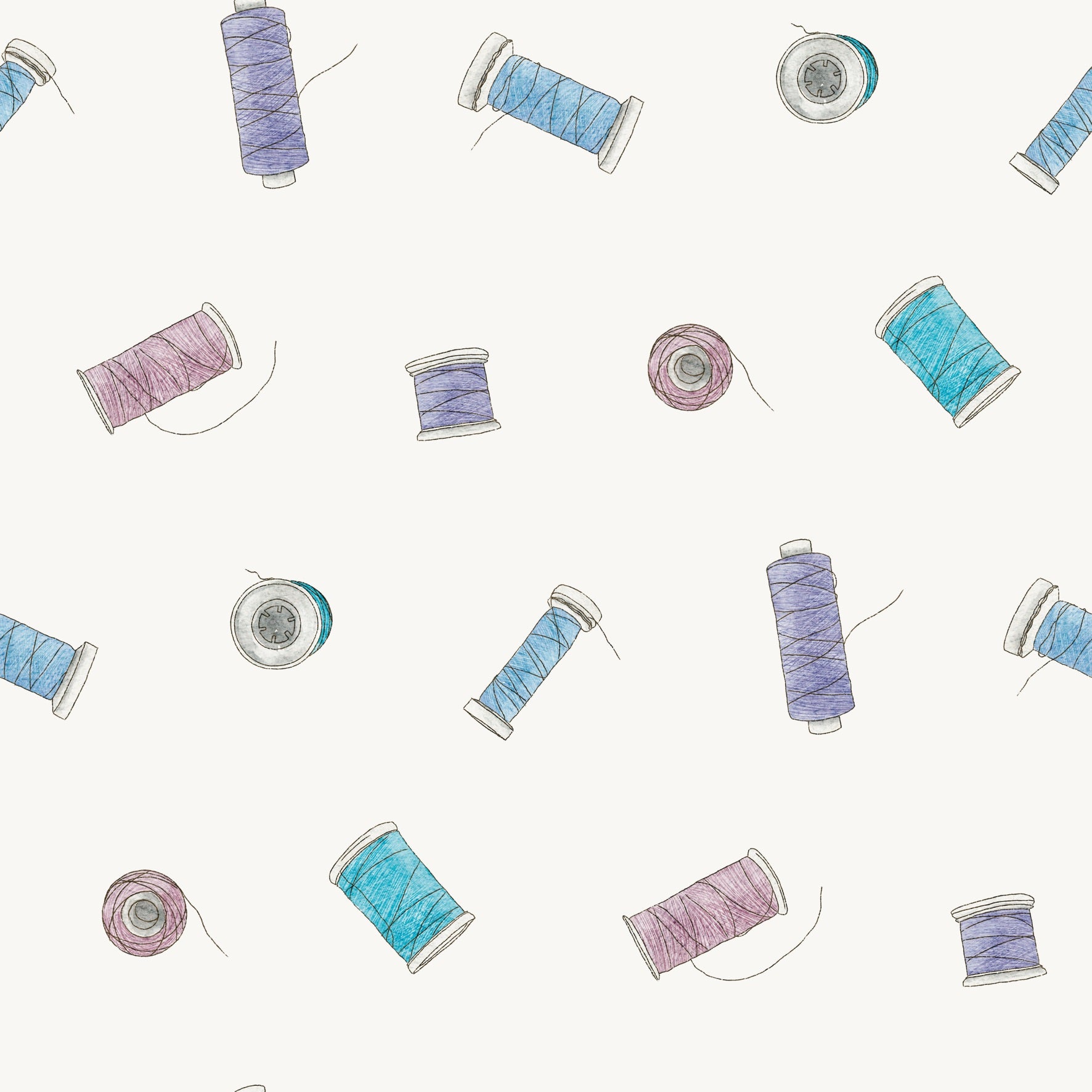 Sewing Thread Bright - Family Fabrics B.V.