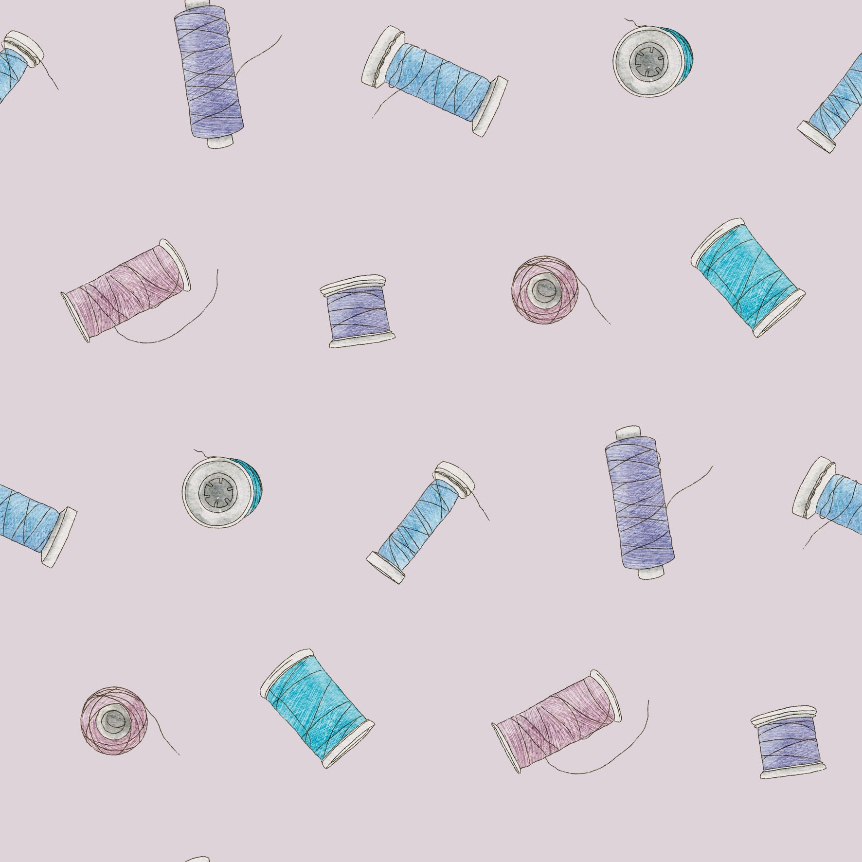 Sewing Thread Bright Blush - Family Fabrics B.V.