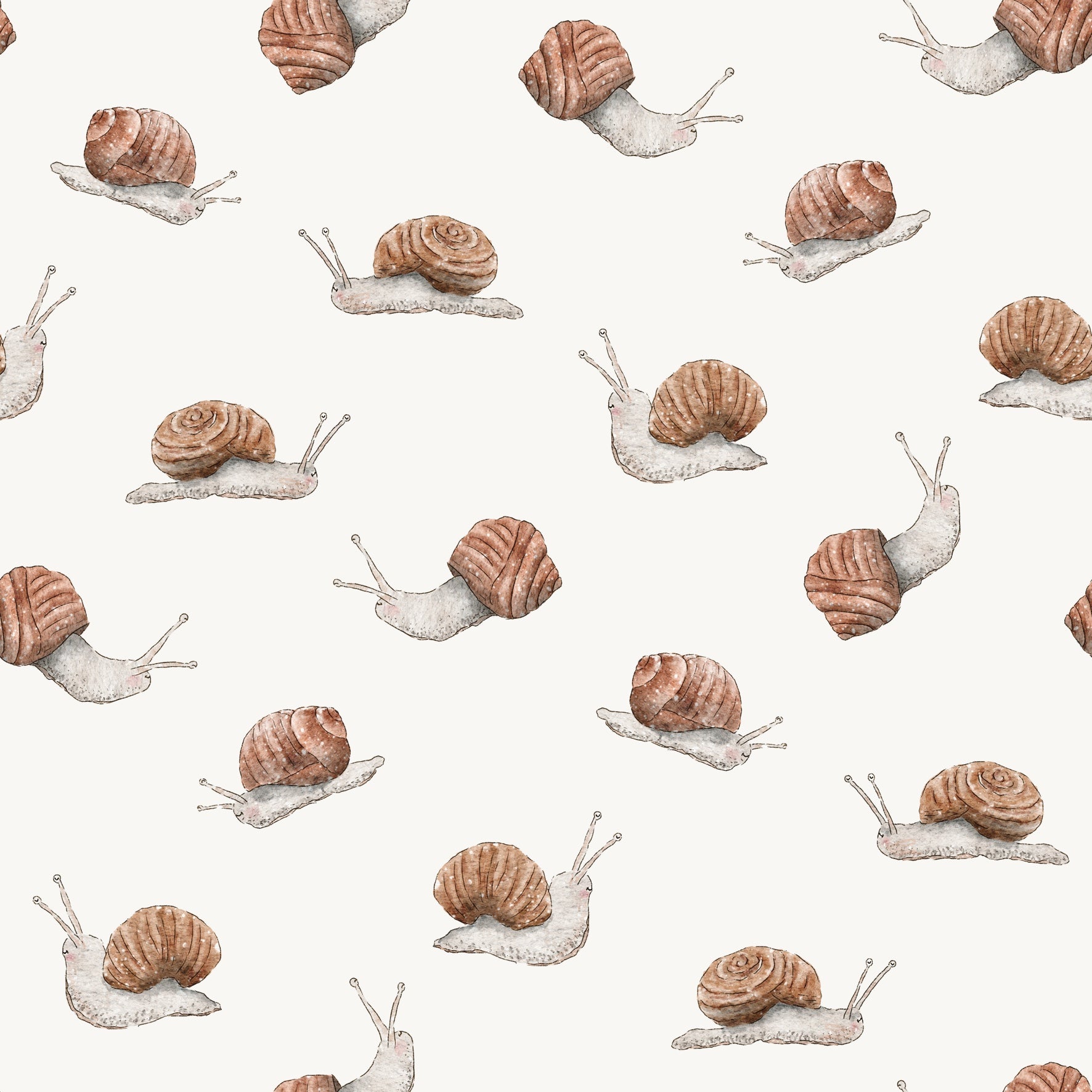 Snails Offwhite - Family Fabrics B.V.