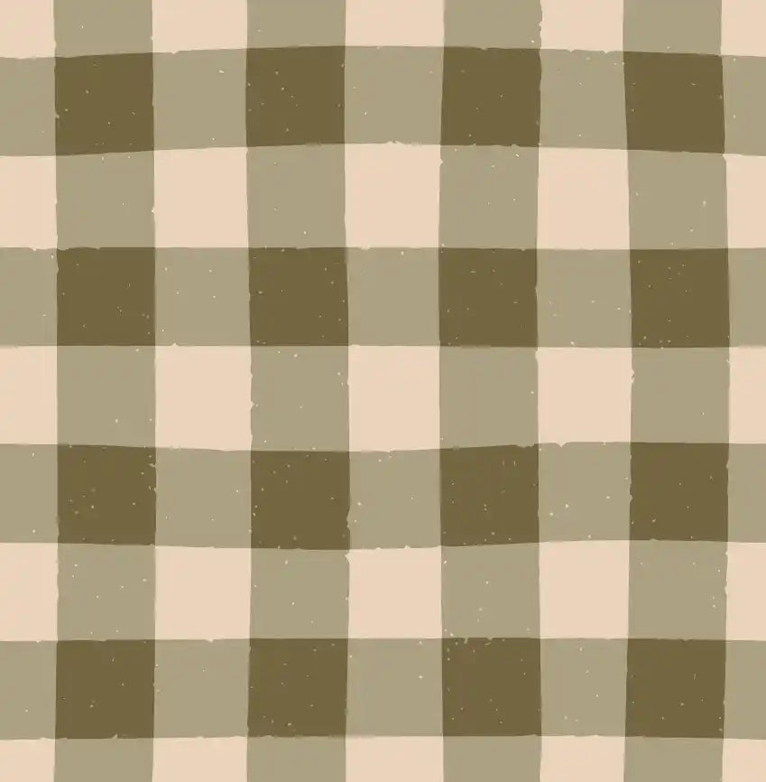 Autumn Gingham in Brown Small - Family Fabrics B.V.