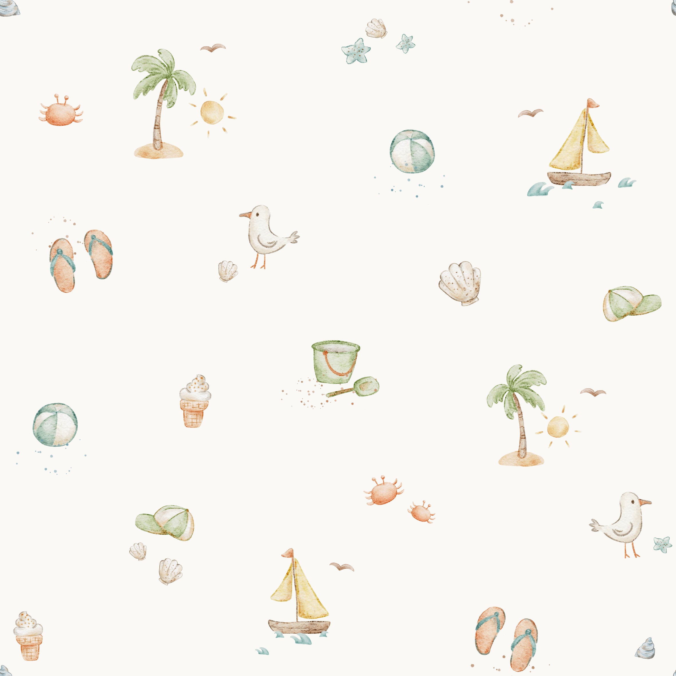 BeachBliss Off White - Family Fabrics B.V.