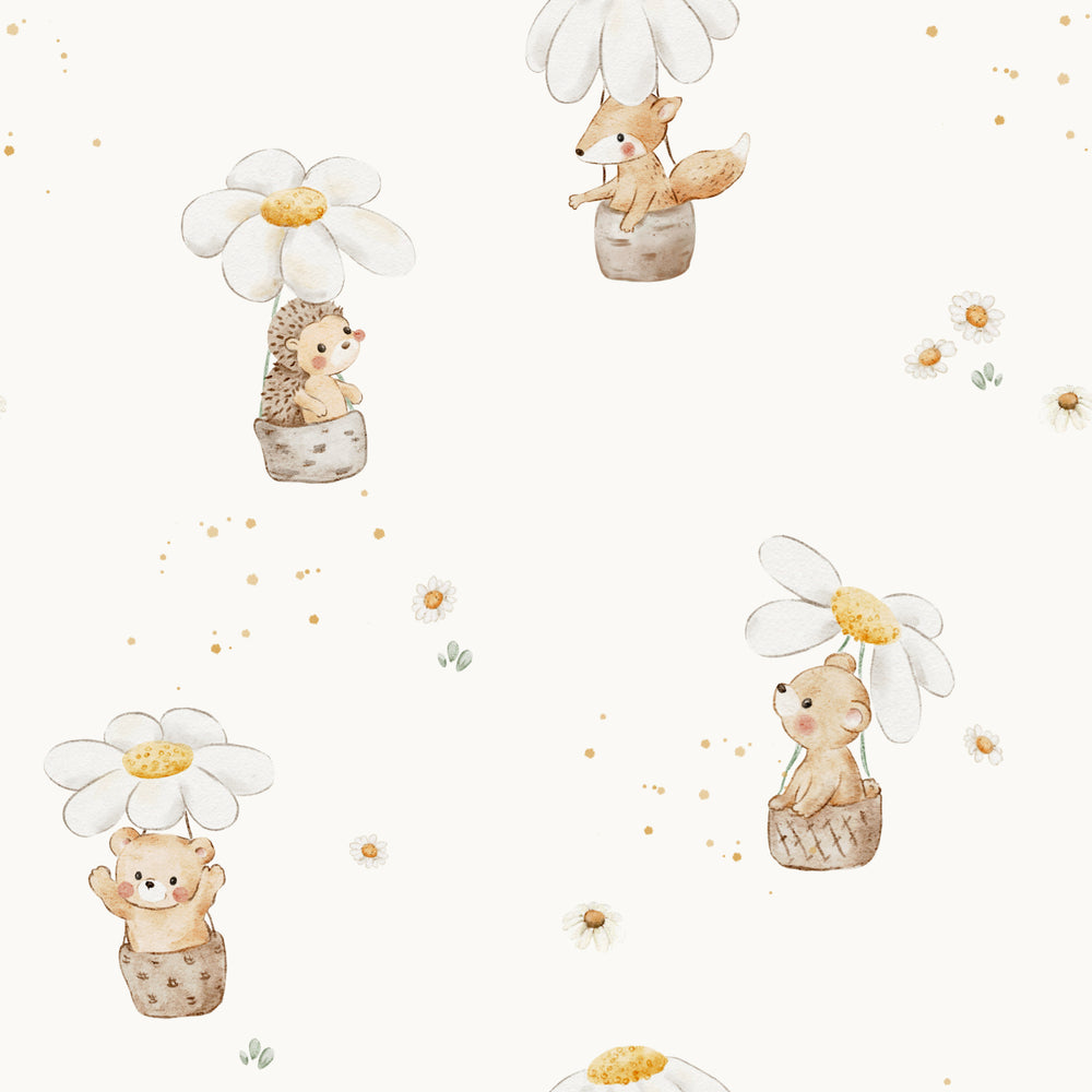 Daisy Balloons OffWhite