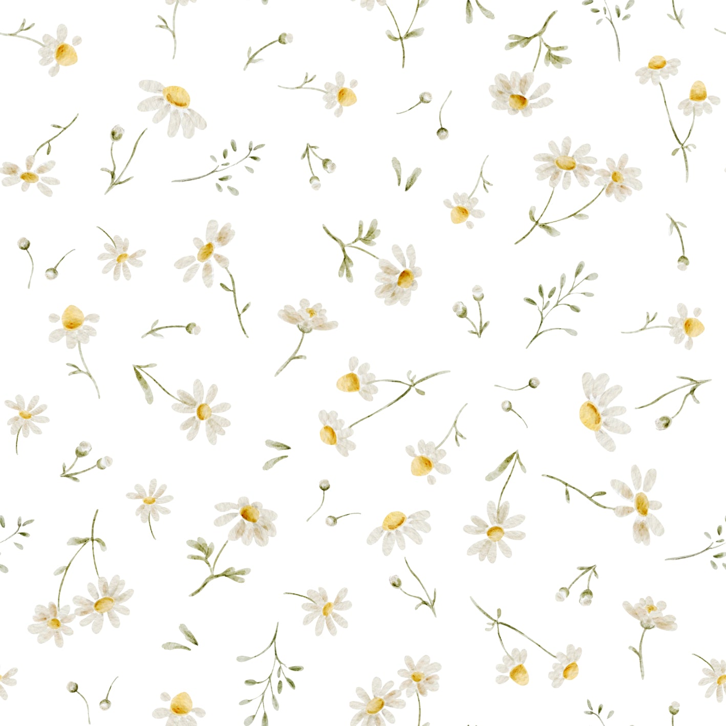 FloralCamilla2 White - Family Fabrics B.V.