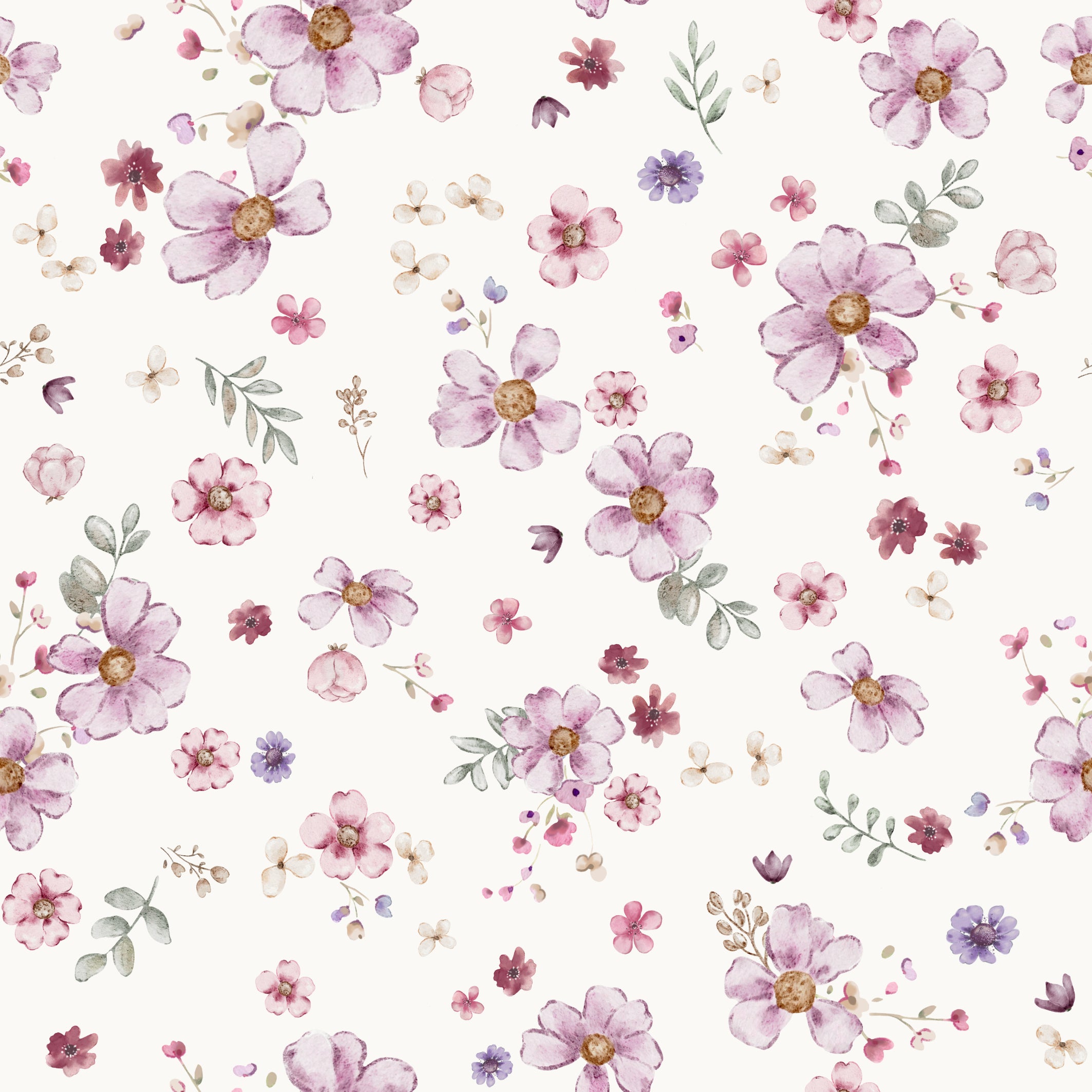 FloralEliana Navy - Family Fabrics B.V.