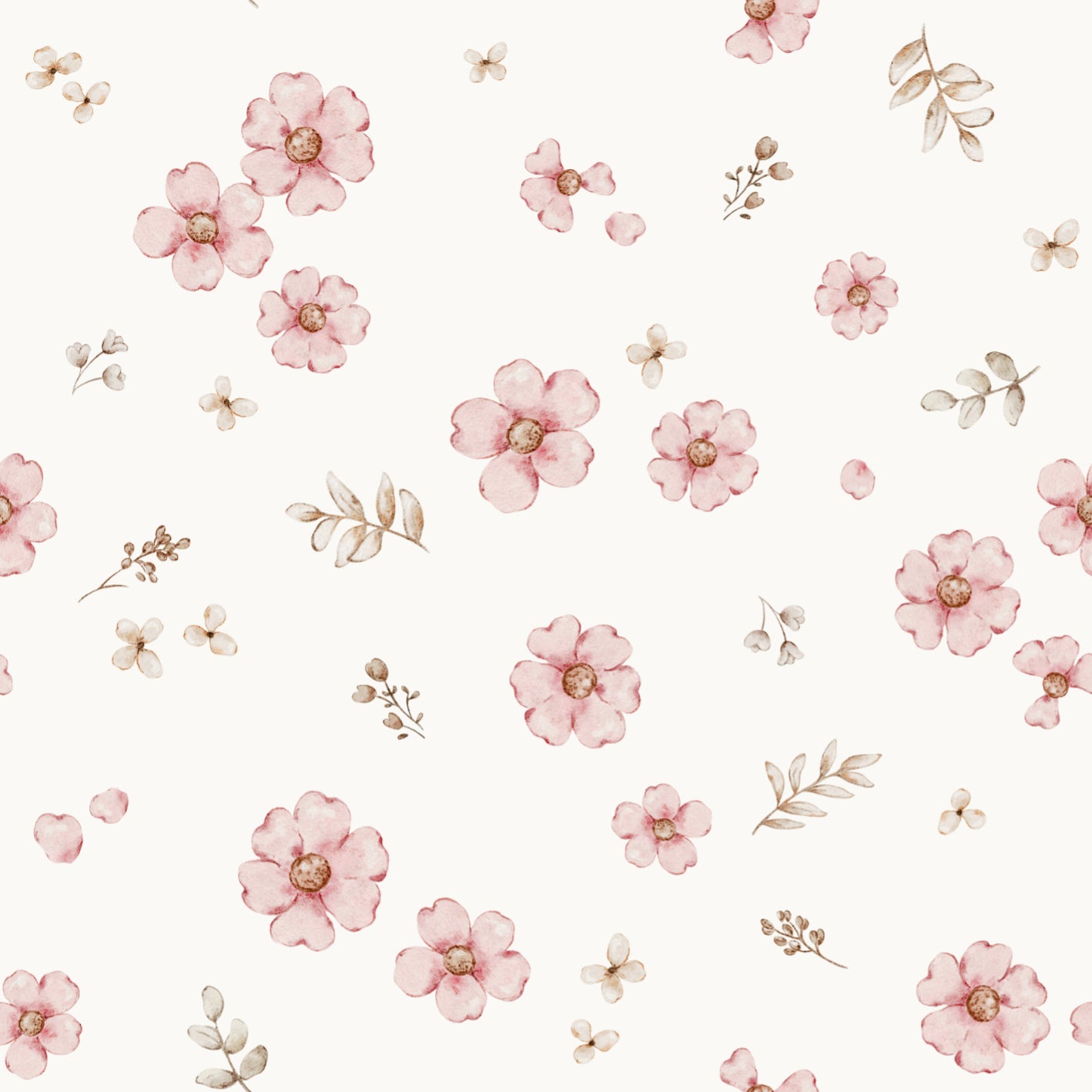 FloralMina OffWhite - Family Fabrics B.V.