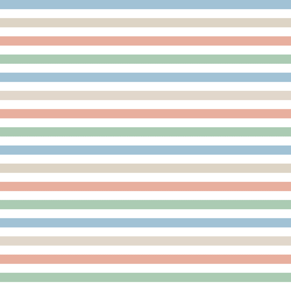 Marine Whimsy Stripes