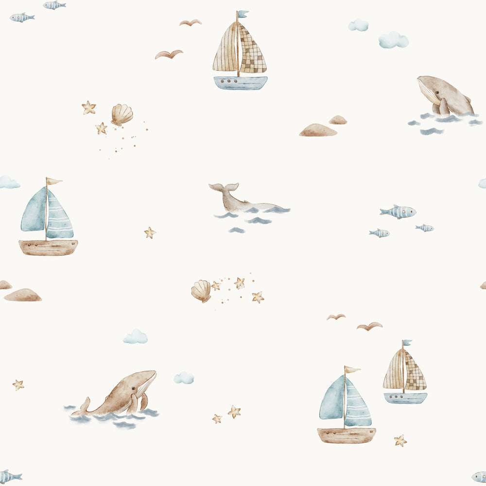 Ocean View with boats