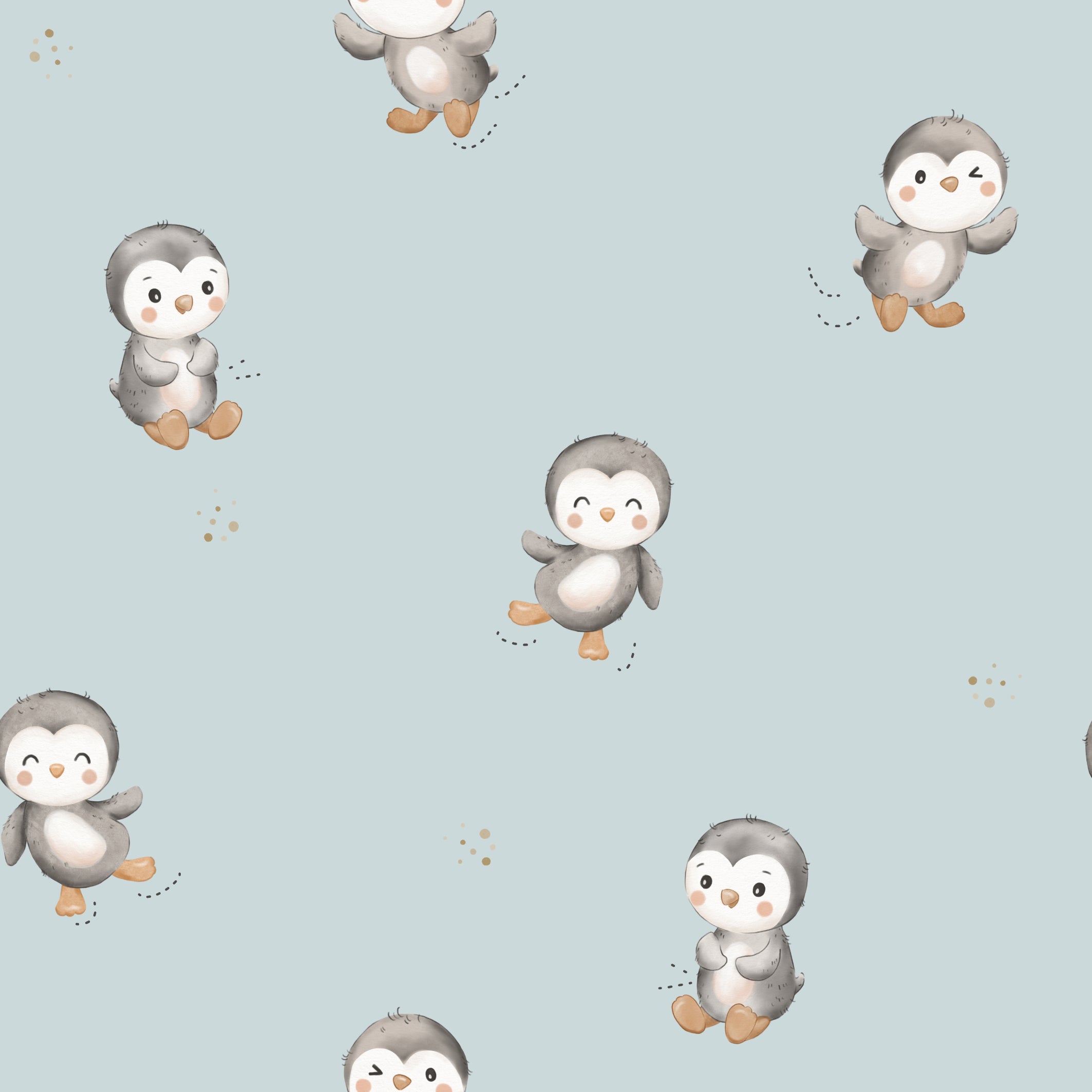 PenguinPlushie-DuskySky - Family Fabrics B.V.