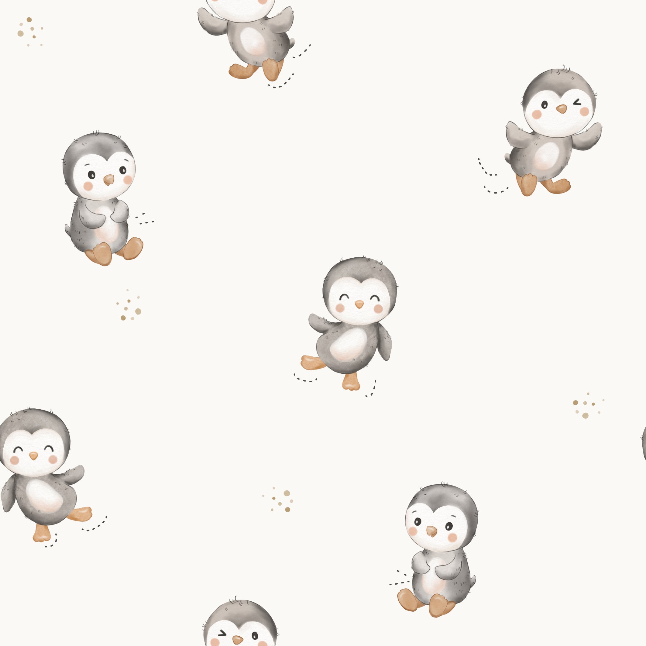 PenguinPlushie-OffWhite - Family Fabrics B.V.